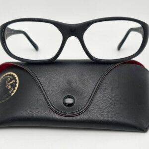 Ray-Ban RB2016 W2578 Daddy-O Matte Rubber Black Sunglasses Frame w/ Case Italy